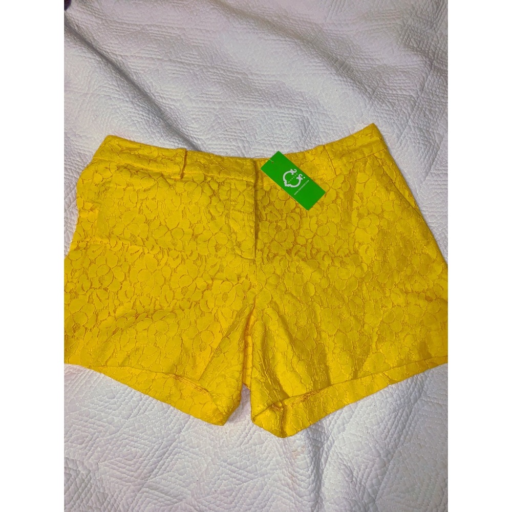 Yellow shorts